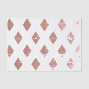 Harlequin Muster erschüttert Beige Weiß Abstrakt Seidenpapier