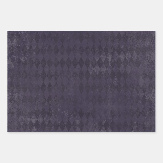 Harlequin-Muster Geschenkpapier Set (Vorderseite 3)