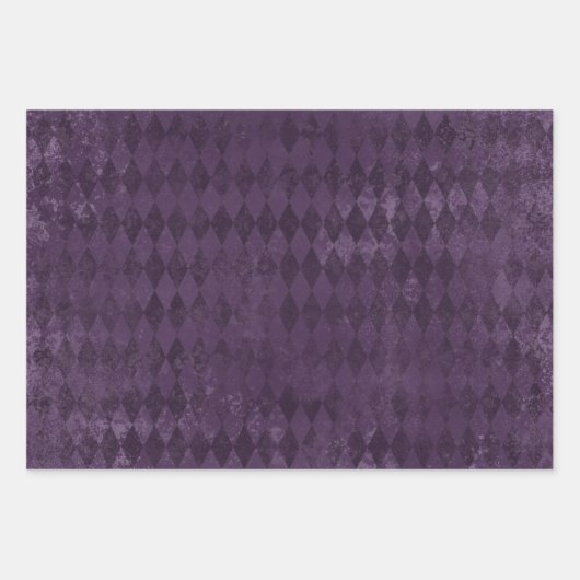 Harlequin-Muster Geschenkpapier Set (Vorderseite 2)