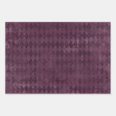 Harlequin-Muster Geschenkpapier Set (Vorderseite)