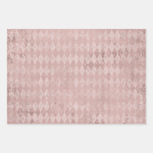 Harlequin-Muster Geschenkpapier Set (Vorderseite 2)