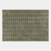 Harlequin-Muster Geschenkpapier Set (Vorderseite)