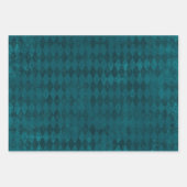 Harlequin-Muster Geschenkpapier Set (Vorderseite)