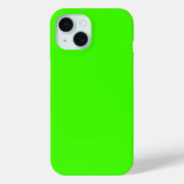 Harlequin Neon Green Solid Color Case-Mate iPhone Hülle