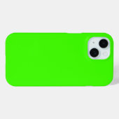 Harlequin Neon Green Solid Color Case-Mate iPhone Hülle (Rückseite (Horizontal))