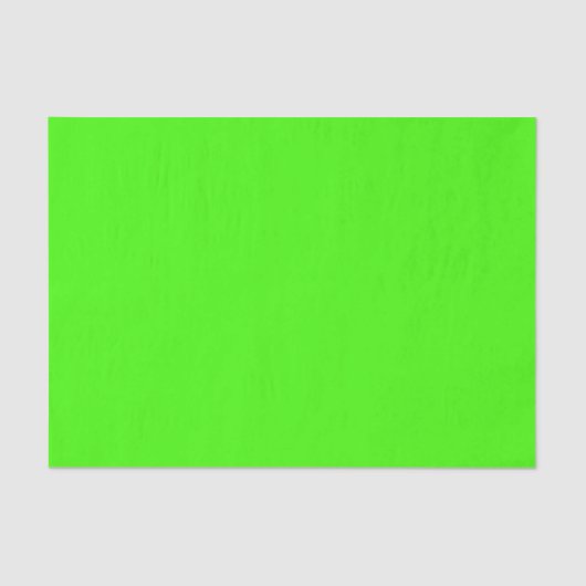 Harlequin Neon Green Solid Color Seidenpapier (Vorderseite)