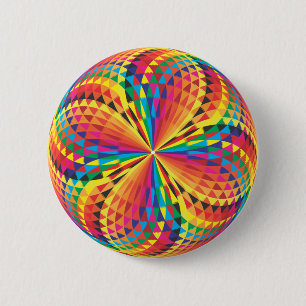 Harlequin, optische Täuschung Button