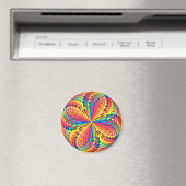 Harlequin, optische Täuschung Magnet (In Situ (Geschirrspüler))