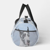 Harlequin Original Dog Art Duffle Bag (Rechts)