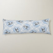 Harlequin Original Dog Art Seitenschläferkissen (Rückseite)