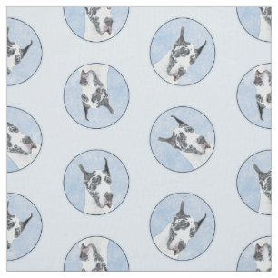 Harlequin Original Dog Art Stoff