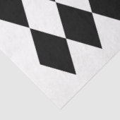 Harlequin-Papiere - schwarz-weiß Seidenpapier (Ausschnitt)