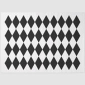 Harlequin-Papiere - schwarz-weiß Seidenpapier (Vorderseite)