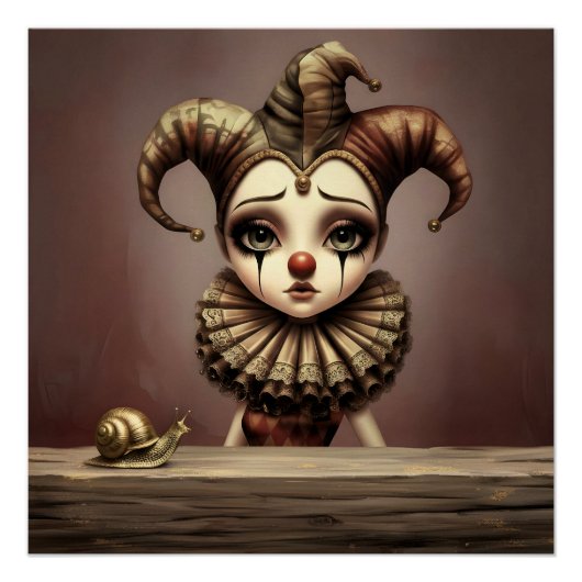 Harlequin Poetry Collection Poster (Vorderseite)