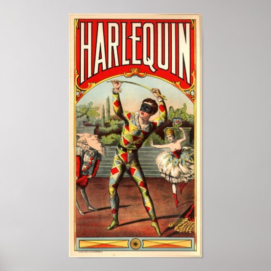 Harlequin Poster (Vorne)
