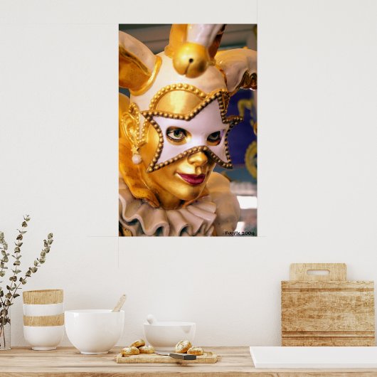 Harlequin Poster (Küche)