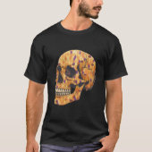 Harlequin Pumpkin Skull T-Shirt (Vorderseite)
