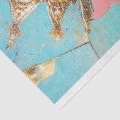 Harlequin Queen Abstrakt Decoupage Seidenpapier (Ausschnitt)