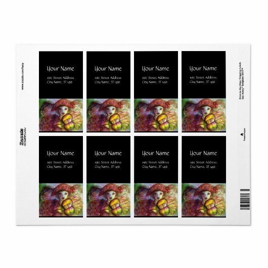 HARLEQUIN, rosa, lila gelb (Vorne)