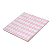 Harlequin Rosa und Weiß Fliese (Seite)