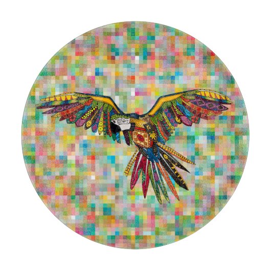 Harlequin Schneidebrett (Vorderseite)