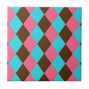 Harlequin, Schokolade Pastel Keramik Tile Fliese