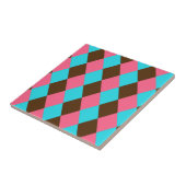 Harlequin, Schokolade Pastel Keramik Tile Fliese (Seite)