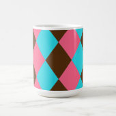 Harlequin, Schokolade Pastel Tasse (Mittel)