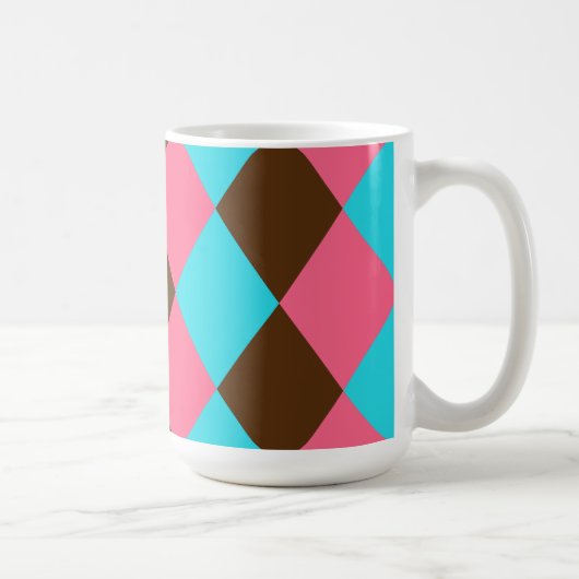 Harlequin, Schokolade Pastel Tasse (Rechts)