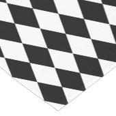 Harlequin Schwarz-Weiß-Einfach Kurzer Tischläufer (Ecke)