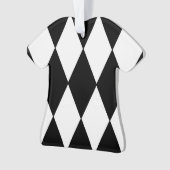 Harlequin schwarz-weiß ornament (Vorderseite)