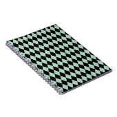 Harlequin Seafoam und Black Notizblock (Rechte Seite)