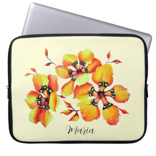 Harlequin Sparaxtricolor Blume Laptopschutzhülle