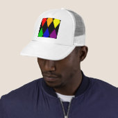 Harlequin-Stolz Truckerkappe (Beispiel)
