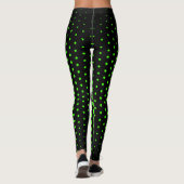 Harlequin Techno Dot Muster Leggings (Rückseite)