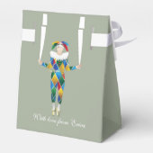 Harlequin Tent Geschenkschachtel (Rückseite)