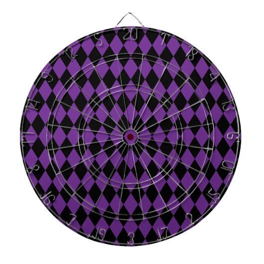 Harlequin Trauben und Schwarz Dartscheibe (vorne)