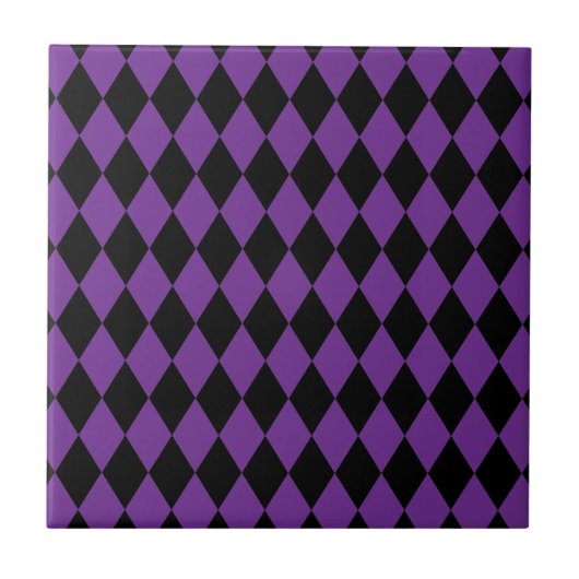Harlequin Trauben und Schwarz Fliese (Vorderseite)