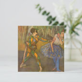 Harlequin und Columbine von Edgar Degas Vintag Art (Stehend Vorderseite)