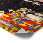 Harlequin und Death Poster (Ecke)