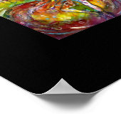 HARLEQUIN UND ITALIENISCHES KARNIVAL POSTER (Ecke)