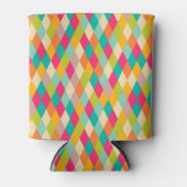 Harlequin-Vintages Muster Dosenkühler (Vorderseite)