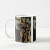 Harlequin von Juan Gris, Vintage kubistische Kunst Kaffeetasse (Links)