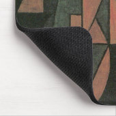 Harlequin von Juan Gris, Vintage kubistische Kunst Mousepad (Ecke)