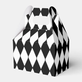 Harlequin White Black Celebrations Multi Styles Geschenkschachtel