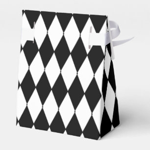 Harlequin White Black Celebrations Multi Styles Geschenkschachtel