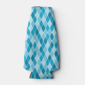 Harlequin-Wintermuster Flaschenkühler (Vorderseite)