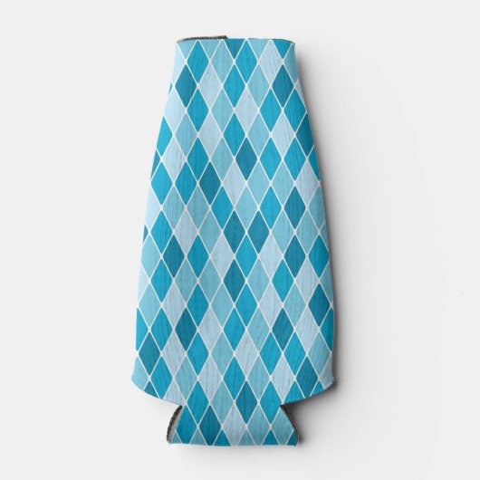 Harlequin-Wintermuster Flaschenkühler (Vorderseite)