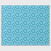 Harlequin-Wintermuster Geschenkpapier (Flach)