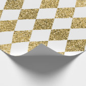 Harlequin Wrapping Paper für große Glitzer Geschenkpapier (Ecke)